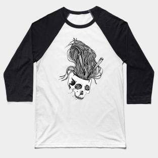 Noodles Skull Baseball T-Shirt